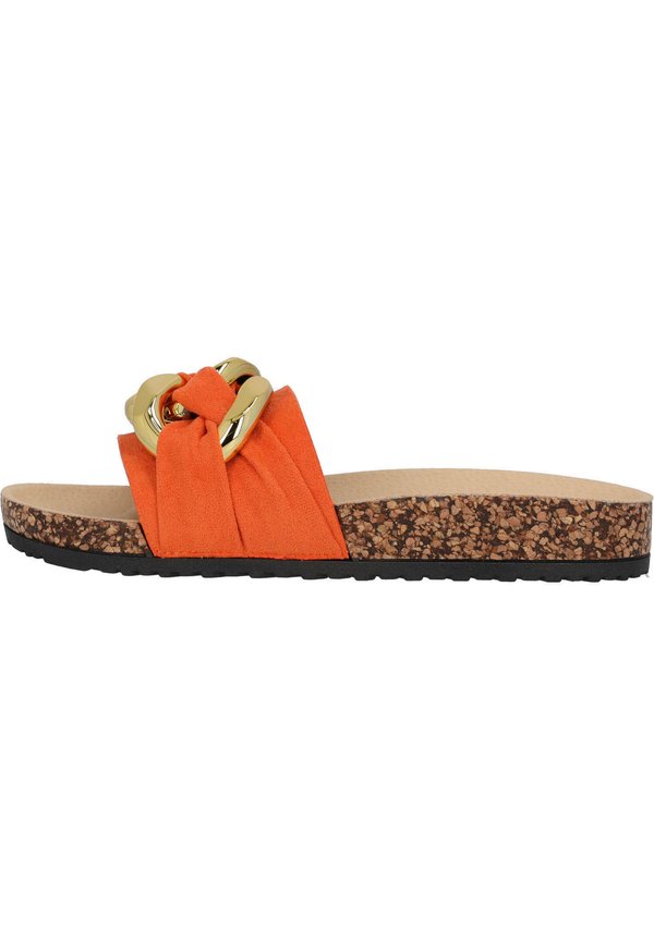 GEOFO - Pantolette flach - orange