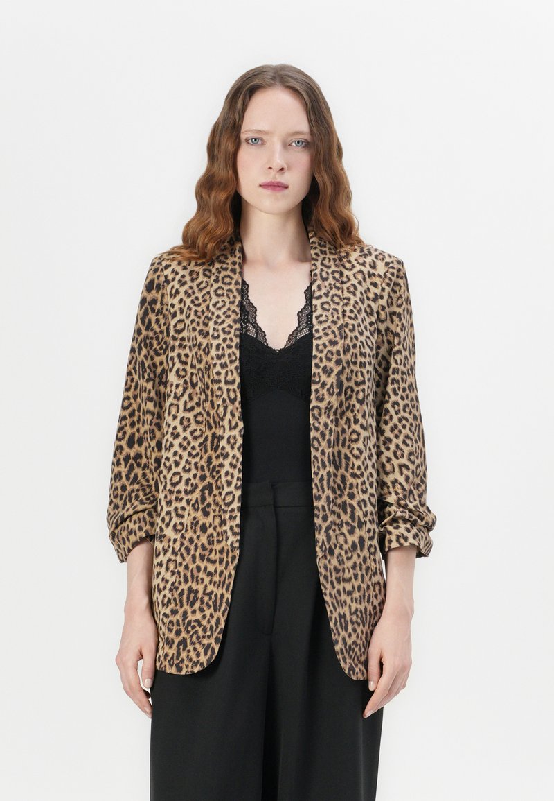 Pieces - PCBOSELLA PRINTED  - Blazer - natural, Forstør