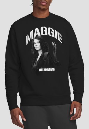 Cotton Soul, THE WALKING DEAD MAGGIE MONO - Sweatshirt - black