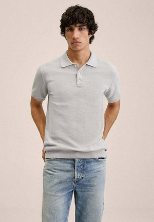 GOYA - Polo - medium heather grey
