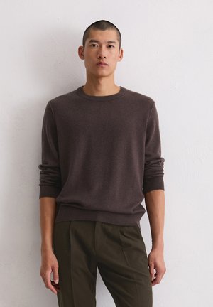 REGULAR  - Strickpullover - burnt henna