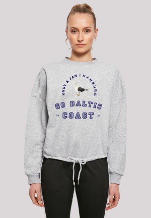 MÖWE KNUT & JAN HAMBURG - Sweatshirt - heather grey