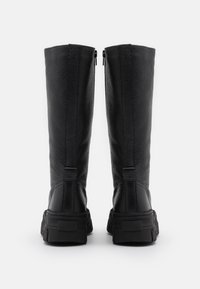 Zign Botas con plataforma - black