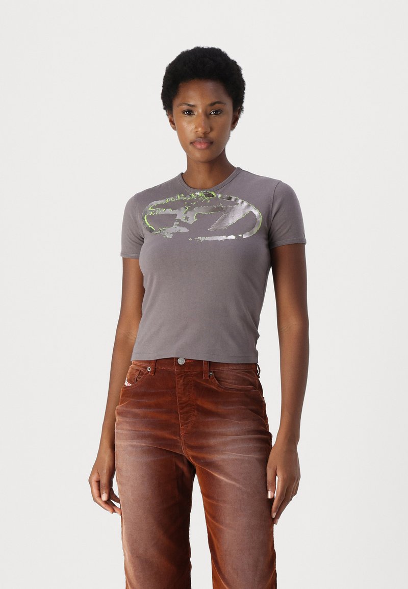 Diesel Triko s potiskem - grey