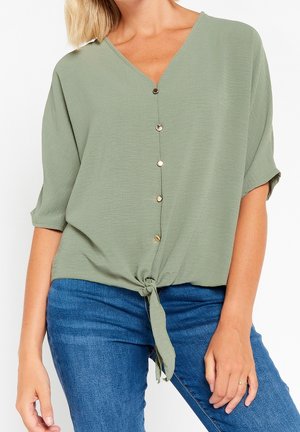 Blouse - khaki