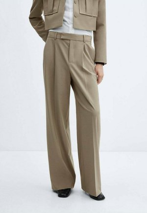 Mango DAKOTA - Trousers - brown