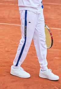 Lacoste Sport - TENNIS PANT - Tracksuit bottoms - white/blue Thumbnail Image 1