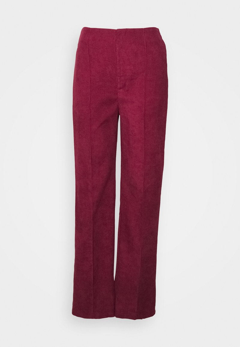 Missguided Pantalon classique bordeaux