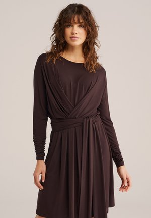 Hverdagskjole - dark brown