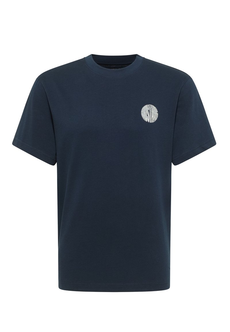 mustang T-shirt print blauw mustang T-shirt print blauw