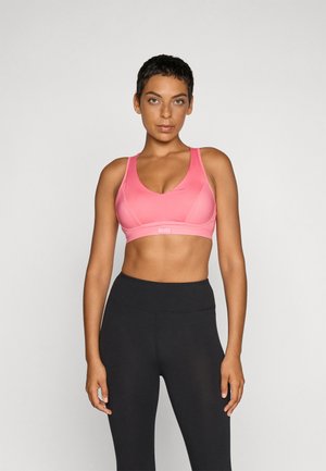 PADDED - High support sports bra - pink