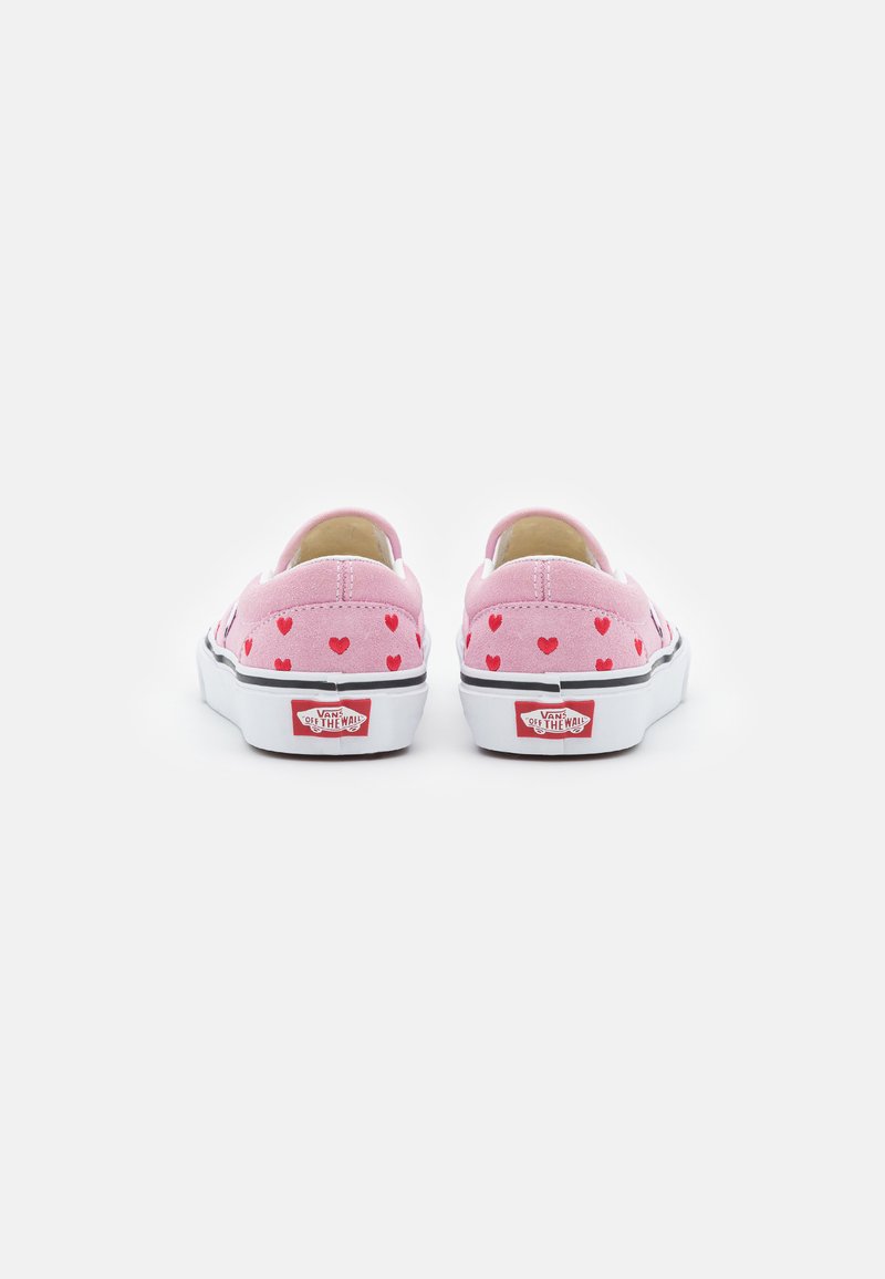 pastel pink slip on vans