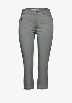 Street One 3/4 MIT ZIPPER - Shortsit - grün