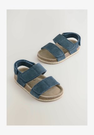 Next WIDE FIT TWO STRAP - Sandále na chodenie - navy