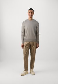 Belstaff KERRIGAN CREW NECK JUMPER - Pulover - chrome grey