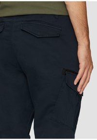 s.Oliver REGULAR MIT STRAIGHT LEG - Cargobroek - navy