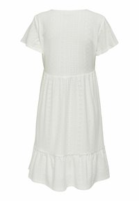 ONLY MATERNITY NORMAL GESCHNITTEN V-AUSSCHNITT - Jurk - cloud dancer