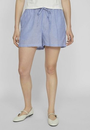 VILA HIGH WAIST - Shorts - cloud dancer