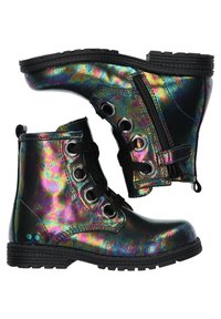 Bottines à Lacets Tosca Blu Pointure 39 – Talon 4 Cm, Style Décontracté Noir-bleu