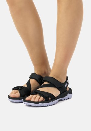 TIFON - Walking sandals - canvas black