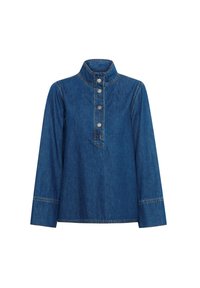 HILMA BOXY DENIM - Blouse - medium blue wash