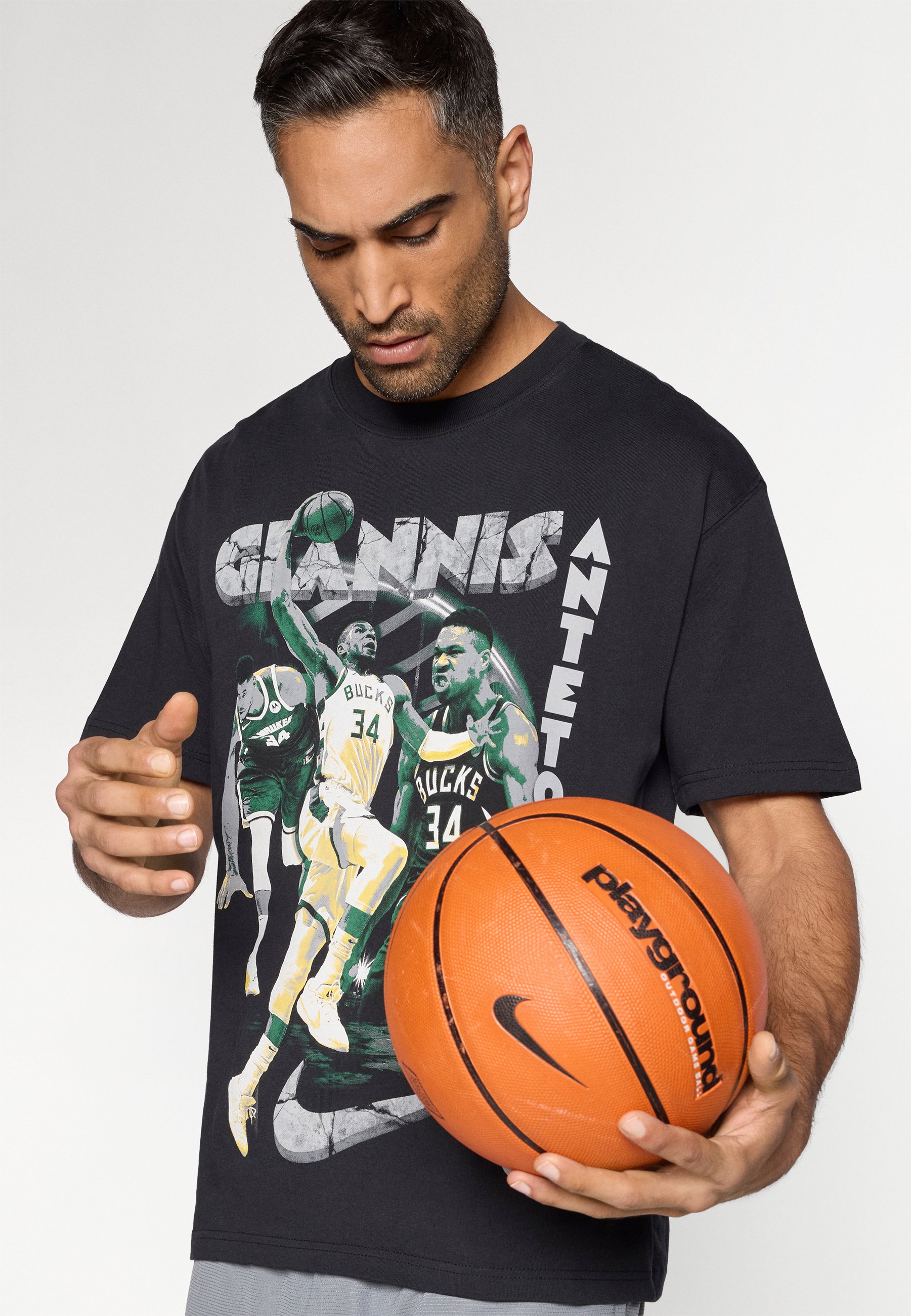 Nike Performance MILWAUKEE BUCKS GIANNIS ANTETOKOUNMPO TEE - Club