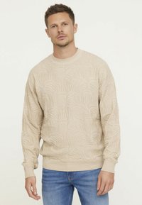 Lee Cooper CLAVIZ - Pullover - argile beige