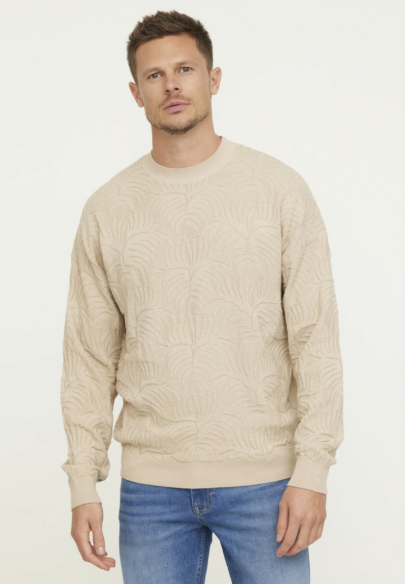 Lee Cooper CLAVIZ - Pullover - argile beige