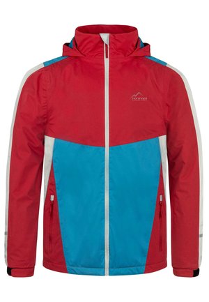 normani Outdoor Sports WASSERDICHTE ungefütterte Sommer ÜBERGANGS-REGENJACKE  - Soft shell jacket - rot