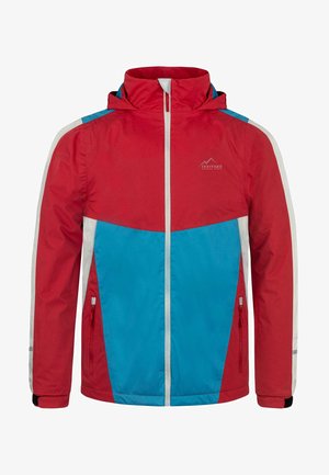 normani Outdoor Sports WASSERDICHTE ungefütterte Sommer ÜBERGANGS-REGENJACKE - Softshelljacke - rot