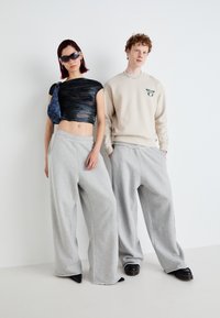 Jaded London TRIBAL AIRBRUSH STAR JOGGER UNISEX - Træningsbukser - grey tribal