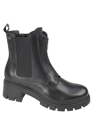 Stivaletti con plateau - nero