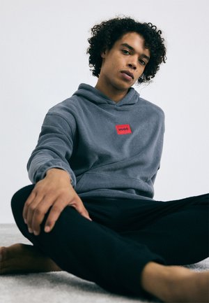 HOODIE - Nachtwäsche Shirt - dark grey