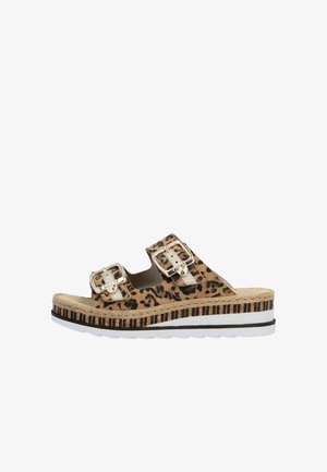 Rieker SANDALES V7955 RIEKER - Mules - Light Brown