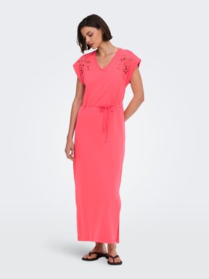 JDY, KLEID JDYROSE LANGES KLEID - Dzsörzéruha - calypso coral