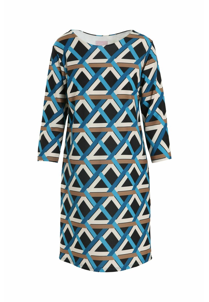 Damen Freizeitkleider | Cassis DROITE RÉTRO Jerseykleid blue/blau - EK59016 Damen Freizeitkleider | Cassis DROITE RÉTRO Jerseykleid blue/blau - EK59016