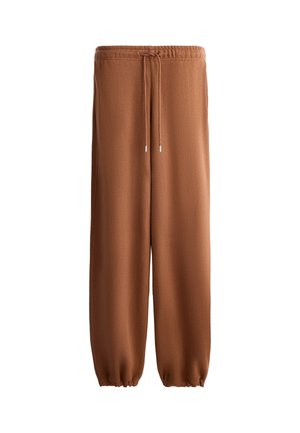 OYSHO, Pantalon classique - dark camel