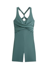 LIGHT TOUCH DRAPED SHORT - Jumpsuit - green