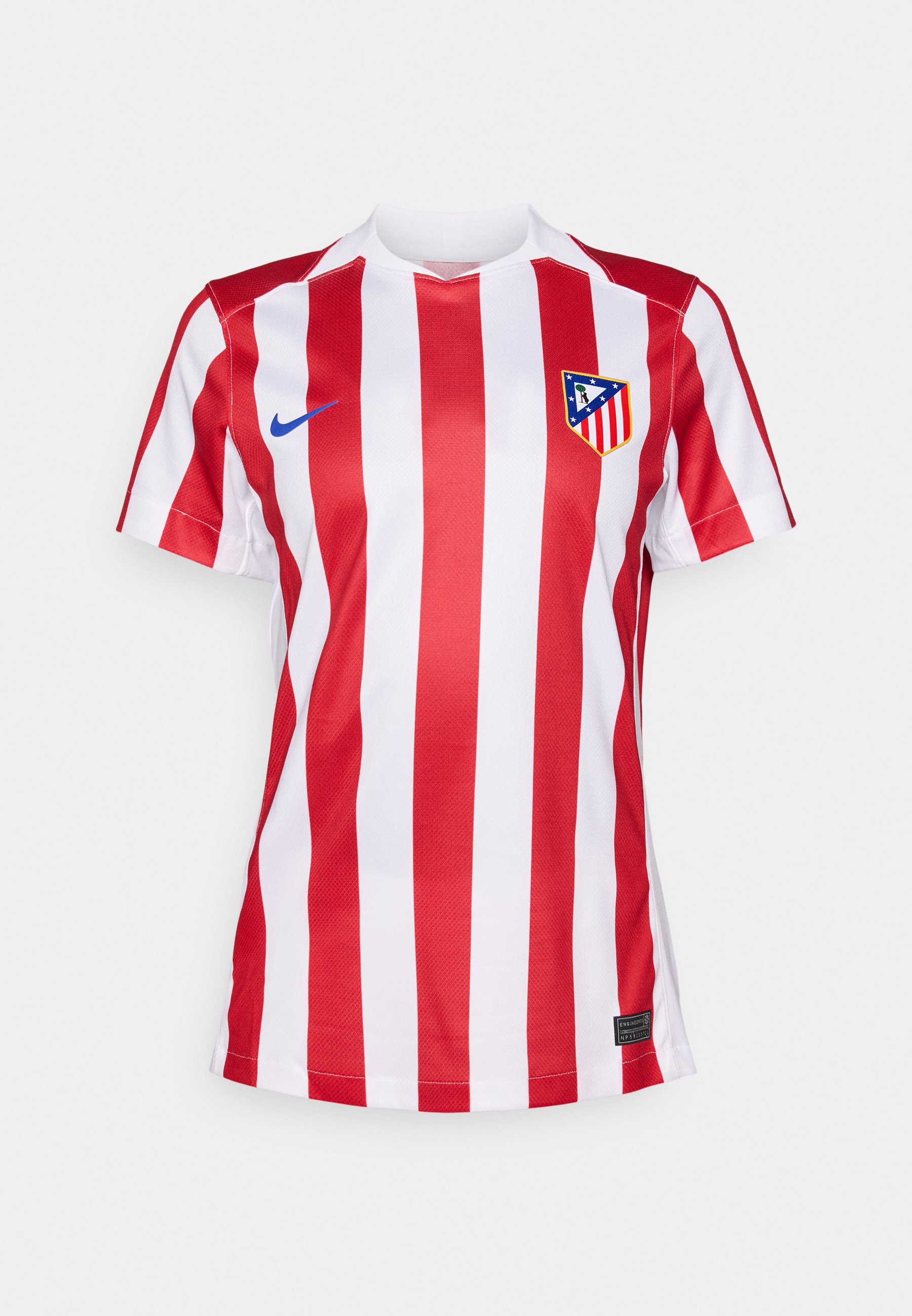nike red and white football shirt