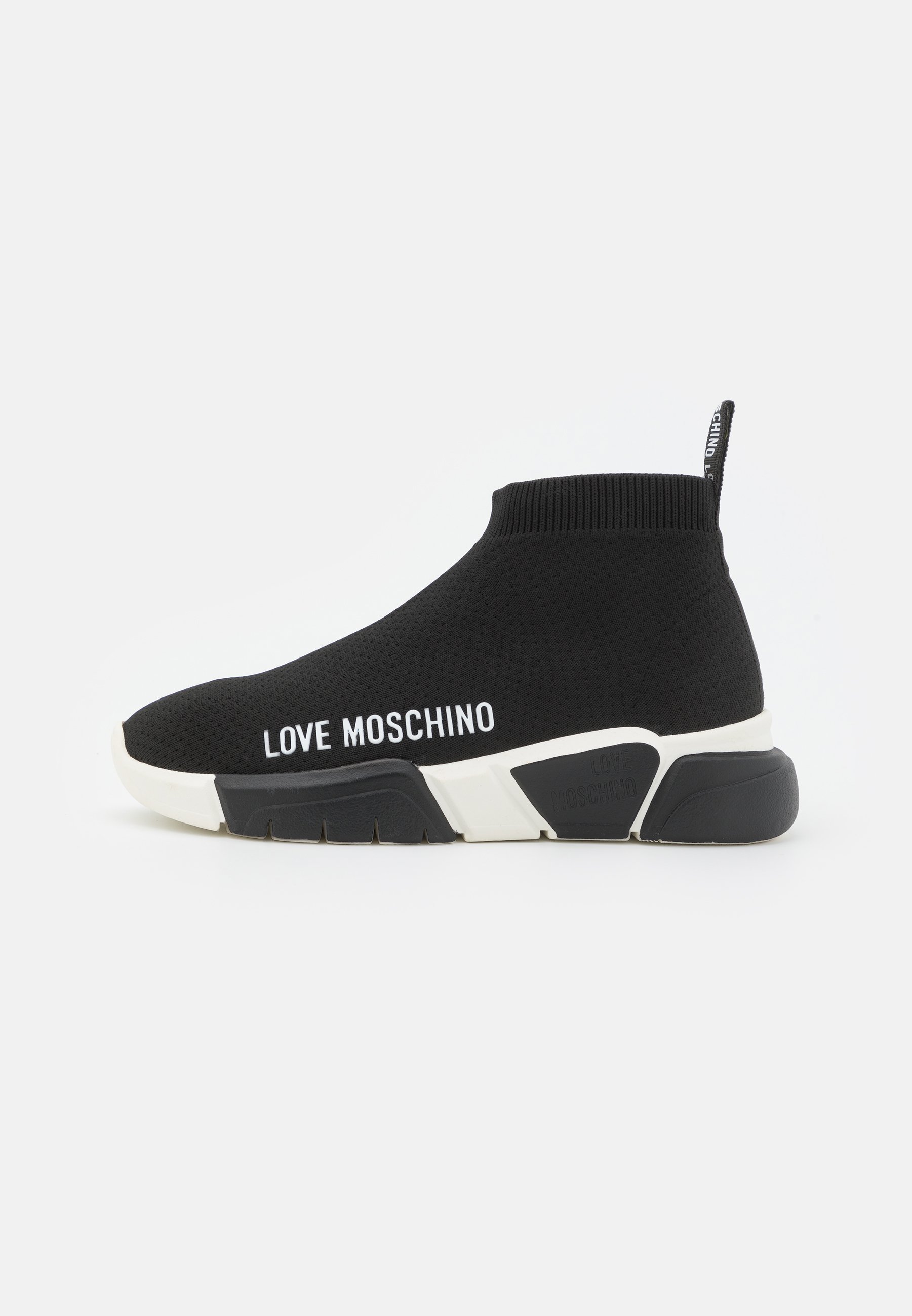 Love Moschino Sneakers alte - nero - Zalando.it