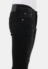 Local Fanatic MET SCHEUREN - Jeans Skinny Fit - zwart