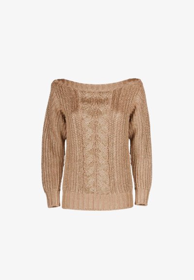 Luisa Spagnoli METABOLO - Maglione - cammello/giallo