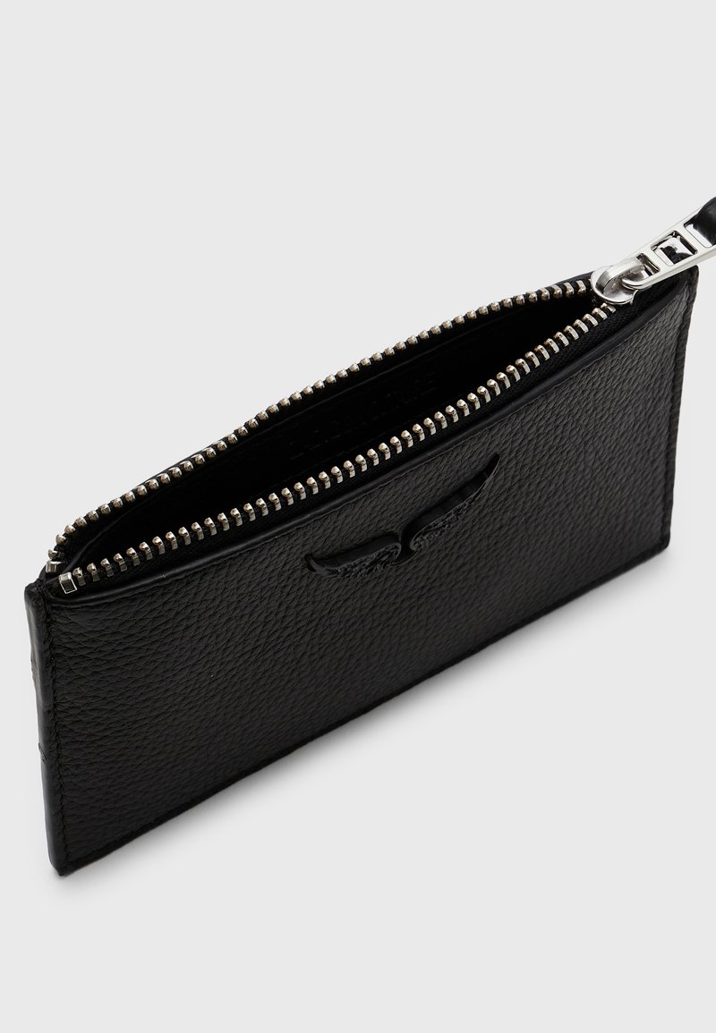 & Voltaire POUCH GRAIN - Estuche llaves - noir/negro -
