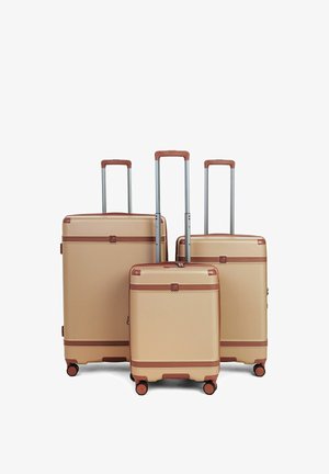 MODO by Roncato, CHARM 2.0 4 ROLLEN KOFFERSET 3-TEILIG MIT DEHNFALTE UNISEX - Kofferset - ecru