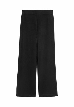 WIDE - Tygbyxor - black c
