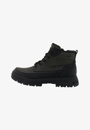 TOM TAILOR, STIEFEL - Χειμερινές μπότες - khaki