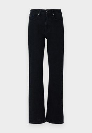 Karl Lagerfeld Jeans HIGH-RISE STRAIGHT - Jeans Straight Leg - washed black