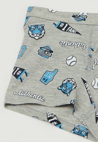 Tezenis Boxerky - grau grigio melange chiaro stampa colleg
