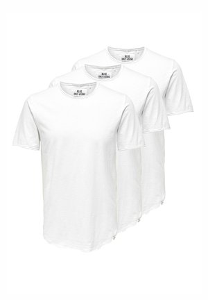 3ER PACK - T-Shirt basic - weiß