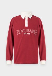 BDG Urban Outfitters RUGBY UNISEX - Topper langermet - burgundy